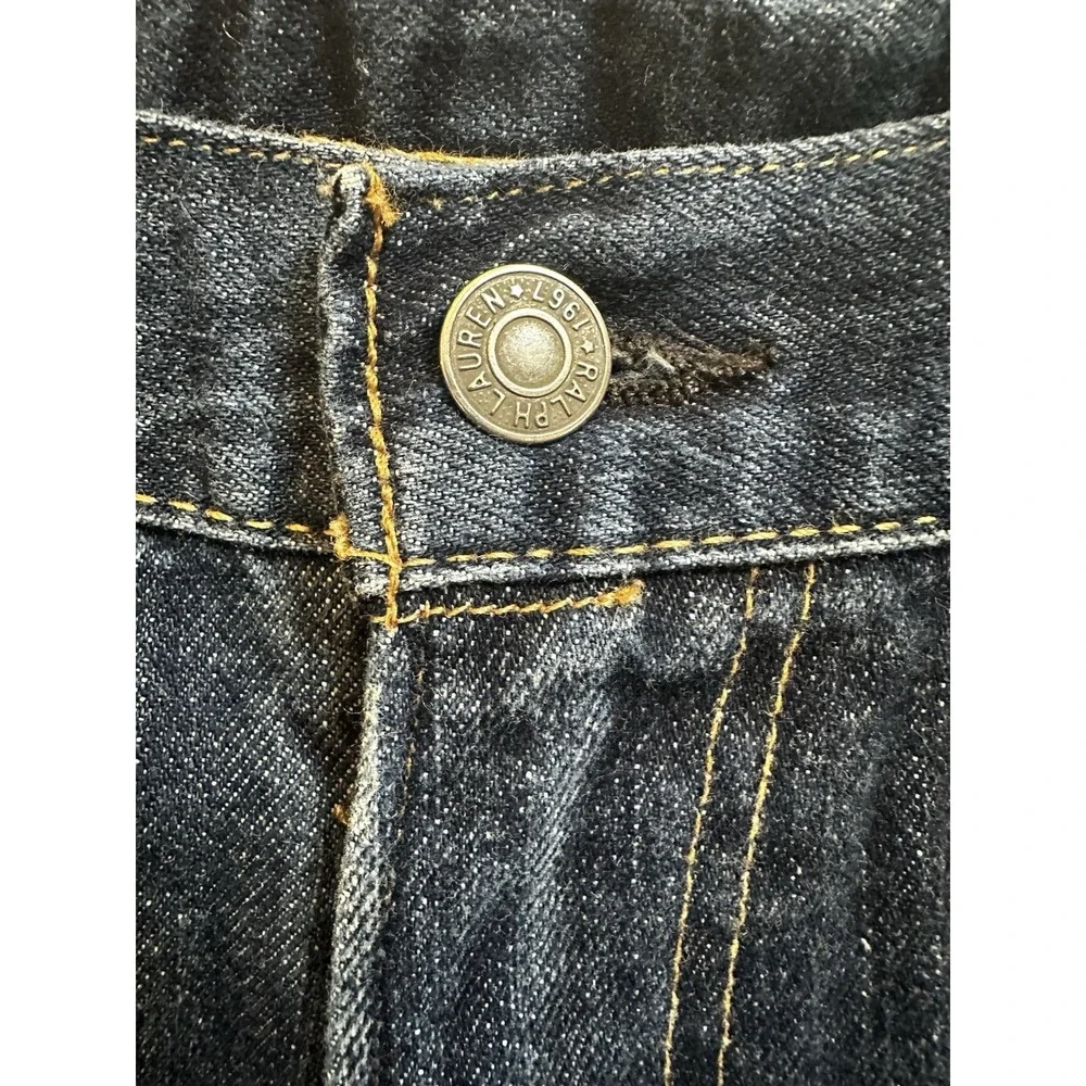 Polo Ralph Lauren Mens‎ Jeans Morris Wash Varick Slim Straight Dungarees 38 X 32
